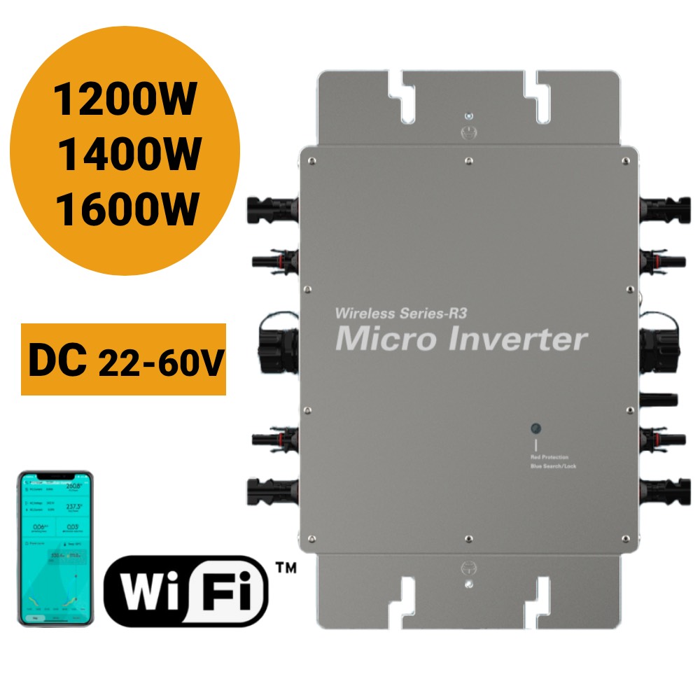 Mikroinwerter solarny sieciowy – Micro Inverter 1400W Solar Grid Tie recenzja i cena